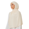 Sulam Delima Scarf in Antique Cream